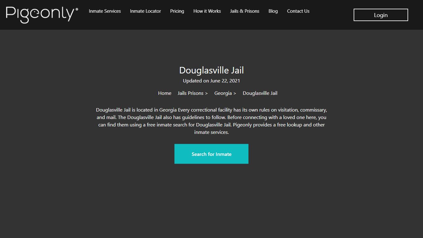 Douglasville Jail Inmate Search | Georgia